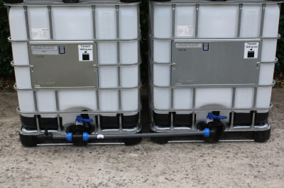 Tankverbindung DN50 S60x6 - 1" BSP 32mm - nebeneinander  (Bundle)