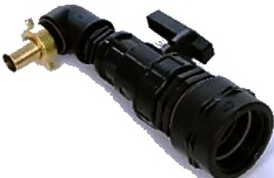 connector DN50 - NPS / BSP female to 1 ball valve connector DN50 - NPS / BSP female to 1 ball valve