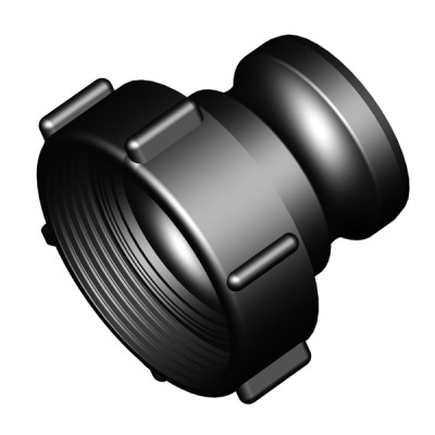 M80x3 IG auf Kamlok 2 Zoll Vaterteil - IBC Adapter für KingTainer M80x3 IG auf Kamlok 2 Zoll Vaterteil - IBC Adapter für KingTainer