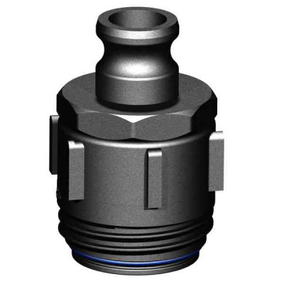 Fassadapter S70x6 AG - 1 Zoll Kamlok Vaterteil Fassadapter S70x6 AG - 1 Zoll Kamlok Vaterteil