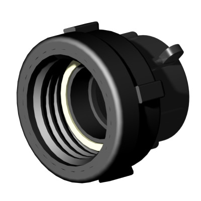 IBC ADAPTER 360° - DN50 S60x6 IG auf 1,5" IG 48/50mm BSP - drehbar - PP/GF IBC ADAPTER 360° - DN50 S60x6 IG auf 1,5" IG 48/50mm BSP - drehbar - PP/GF