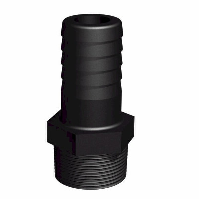 Schlauchverschraubung - 1,25" AG 38mm auf 1,25" 32 mm Schlauchtülle Schlauchverschraubung - 1,25" AG 38mm auf 1,25" 32 mm Schlauchtülle