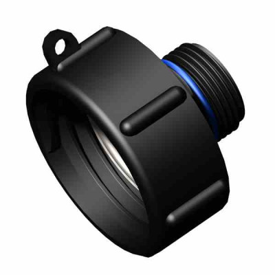 DN50 S60x6 IG auf 1" AG 32mm BSP mit O-Ring DN50 S60x6 IG auf 1" AG 32mm BSP mit O-Ring