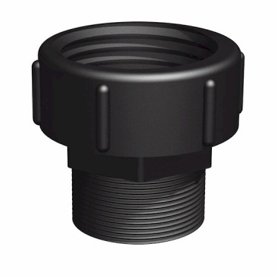 S75x6 IG X 2" AG BSP 60mm - IBC ADAPTER - passt bei SCHÜTZ und KINGTAINER direkt auf den Innenbehälter S75x6 IG X 2" AG BSP 60mm - IBC ADAPTER - passt bei SCHÜTZ und KINGTAINER direkt auf den Innenbehälter