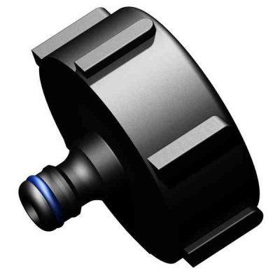 IBC ADAPTER DN50 S60x6 IG Steck-Kupplung VT (12,5mm) für Gardena artige IBC ADAPTER DN50 S60x6 IG Steck-Kupplung VT (12,5mm) für Gardena artige