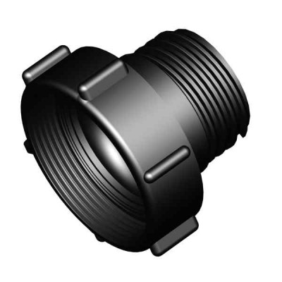 M80x3 IG auf S60x6 AG - IBC Adapter für KingTainer M80x3 IG auf S60x6 AG - IBC Adapter für KingTainer