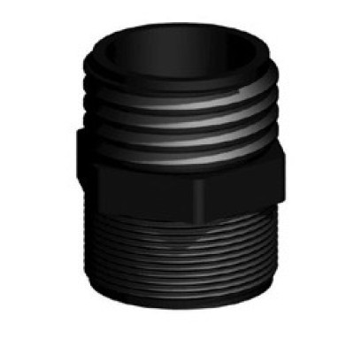 Doppelnippel - 2" AG BSP 58/60mm auf DN50 S60x6 55/60mm AG (Grobgewinde) Doppelnippel - 2" AG BSP 58/60mm auf DN50 S60x6 55/60mm AG (Grobgewinde)