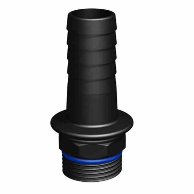 Schlauchverschraubung Adapter 1" AG BSP 32mm X 1" Schlauchtülle 25mm (mit Dichtring) Schlauchverschraubung Adapter 1" AG BSP 32mm X 1" Schlauchtülle 25mm (mit Dichtring)