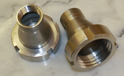 IBC Adapter V4A - DN50 S60x6 IG auf 1 Zoll IG - lang - Sonderlänge 250mm IBC Adapter V4A - DN50 S60x6 IG auf 1 Zoll IG - lang - Sonderlänge 250mm