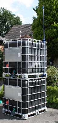 Tank-Entlüftung 1 Zoll (32mm) für unteren Tank mit 2fach-Verlängerung Tank-Entlüftung 1 Zoll (32mm) für unteren Tank mit 2fach-Verlängerung