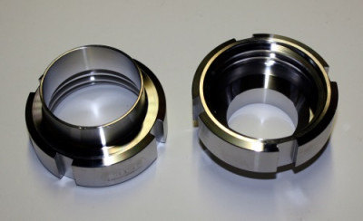 IBC Adapter V4A - DN50 S60x6 AG auf Schweißende 53x1,5 mm IBC Adapter V4A - DN50 S60x6 AG auf Schweißende 53x1,5 mm