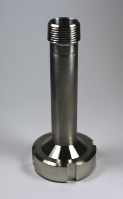 IBC Adapter V4A - DN50 S60x6 IG auf 1 Zoll AG - lang - Sonderlänge 170mm IBC Adapter V4A - DN50 S60x6 IG auf 1 Zoll AG - lang - Sonderlänge 170mm