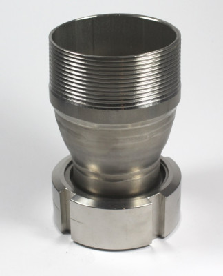 IBC ADAPTER 360° V4A - DN50 S60x6 IG auf 3" AG - EPDM - drehbar IBC ADAPTER 360° V4A - DN50 S60x6 IG auf 3" AG - EPDM - drehbar
