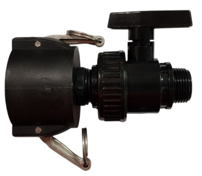 DN50 Kamlok MT auf Ablasshahn mit 1" AG 32mm (Bundle) DN50 Kamlok MT auf Ablasshahn mit 1" AG 32mm (Bundle)