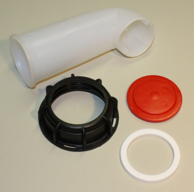 IBC Ablaufgarnitur DN50 S60x6 - 4teilig - Set 1 IBC Ablaufgarnitur DN50 S60x6 - 4teilig - Set 1