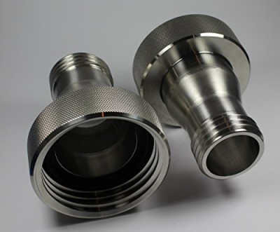- IBC ADAPTER 360° V4A - DN80 S100x8 IG auf DN50 S60x6 AG - EPDM - drehbar - IBC ADAPTER 360° V4A - DN80 S100x8 IG auf DN50 S60x6 AG - EPDM - drehbar