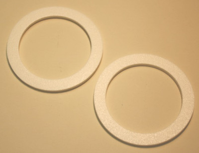 Dichtung für DN80 S100x8 - PE natur Schaumdichtung Dichtung für DN80 S100x8 - PE natur Schaumdichtung