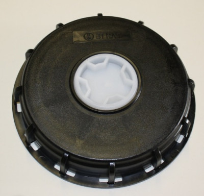 IBC Deckel NW150 165x7 - schwarz - G2" Stopfen - TPE IBC Deckel NW150 165x7 - schwarz - G2" Stopfen - TPE