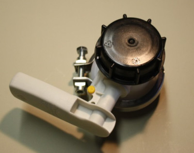 Werit Schiebehahn DN80 / Viton / Griff weiss Werit Schiebehahn DN80 / Viton / Griff weiss