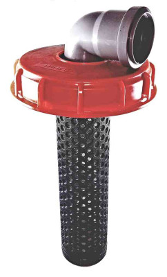 Deckelfilter NW150 auf HT 50 Bogen 87° (DN50) Deckelfilter NW150 auf HT 50 Bogen 87° (DN50)