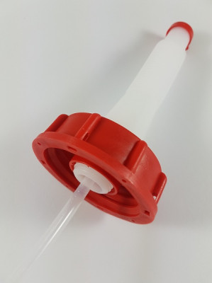 Kanister Ausgießer für Verschluss K61- Anti Gluck - 3/4 - flexibel Kanister Ausgießer für Verschluss K61- Anti Gluck - 3/4 - flexibel
