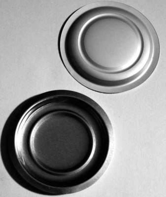 seal foil DN 50 with bead / alu lined PE 100pcs in plastic bag seal foil DN 50 with bead / alu lined PE 100pcs in plastic bag