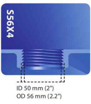 Fassadapter S56x4 AG - 0,75 Zoll IG BSP ~25mm