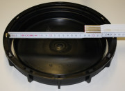 IBC Deckel NW225 mit  HT70 Bogen 87° (DN75)