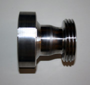 IBC Adapter S60x6 IG auf DN32 RD58 1/6 AG Milchgewinde - V4A/316