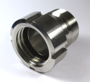 IBC ADAPTER 360° V4A - DN50 S60x6 IG auf 2" AG - EPDM - drehbar