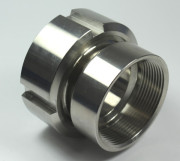IBC ADAPTER 360° V4A - DN50 S60x6 IG auf 2" IG - EPDM - drehbar